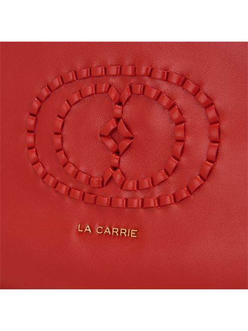 BORSA SHOPPING DRILLED RED LA CARRIE | 142P-DB-150 TBLX